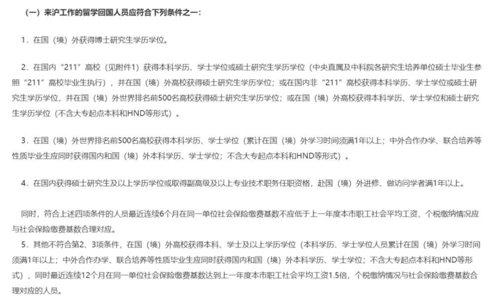 落户政策
