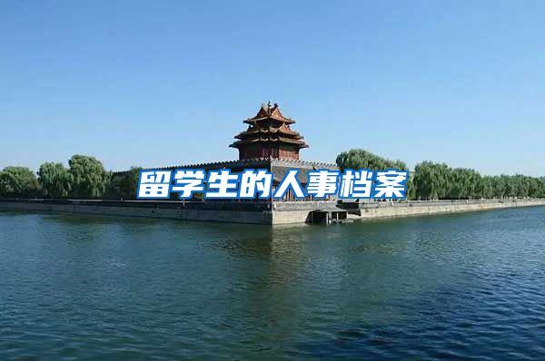 留学生的人事档案
