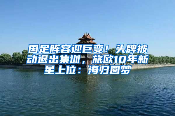 国足阵容迎巨变！头牌被动退出集训，旅欧10年新星上位：海归圆梦