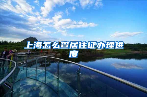 上海怎么查居住证办理进度