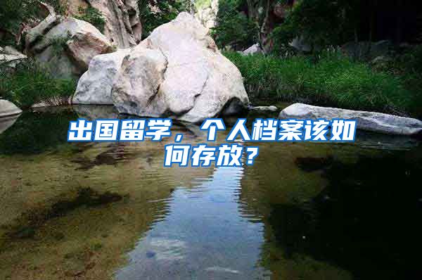 出国留学，个人档案该如何存放？