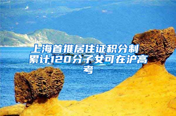 上海首推居住证积分制 累计120分子女可在沪高考