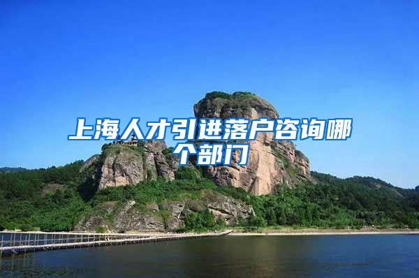 上海人才引进落户咨询哪个部门