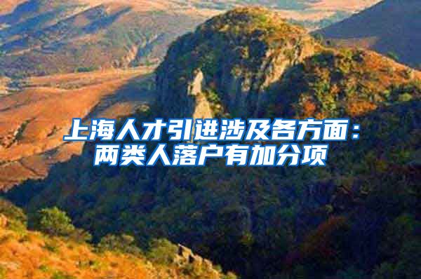 上海人才引进涉及各方面：两类人落户有加分项