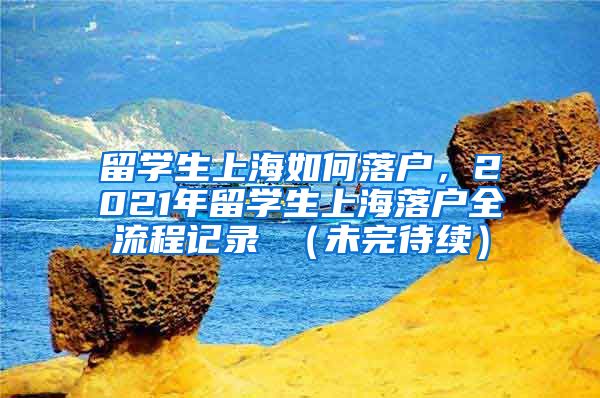 留学生上海如何落户，2021年留学生上海落户全流程记录 （未完待续）