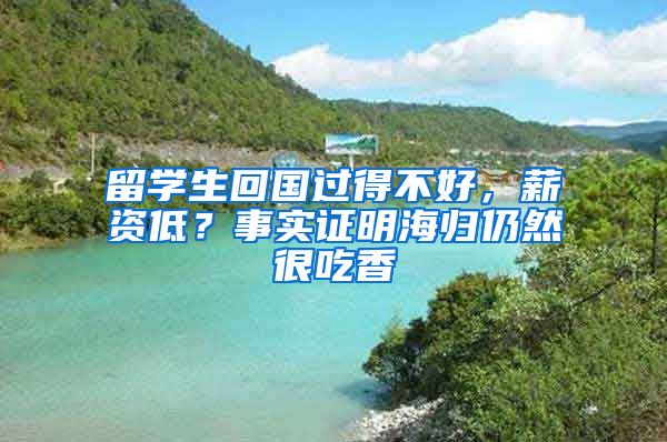 留学生回国过得不好，薪资低？事实证明海归仍然很吃香