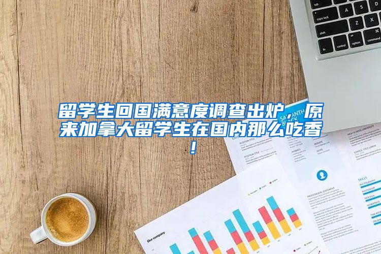 留学生回国满意度调查出炉，原来加拿大留学生在国内那么吃香！