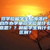 双学位留学生上海落户，合作办学拿双学位是什么意思？？和留学生有什么区别？