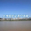 上海居住证落户流程