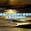 调深户高级职称计算机双高考试工种简介