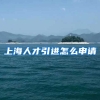 上海人才引进怎么申请