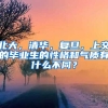 北大，清华，复旦，上交的毕业生的性格和气质有什么不同？