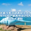 十堰今年引进高层次人才974名，最高可获24万元人才津贴