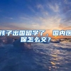 孩子出国留学了，国内医保怎么交？