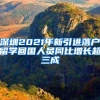 深圳一次性推出近万套公租房