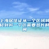 上海居住证从一个区域转移到另一个区需要多长时间
